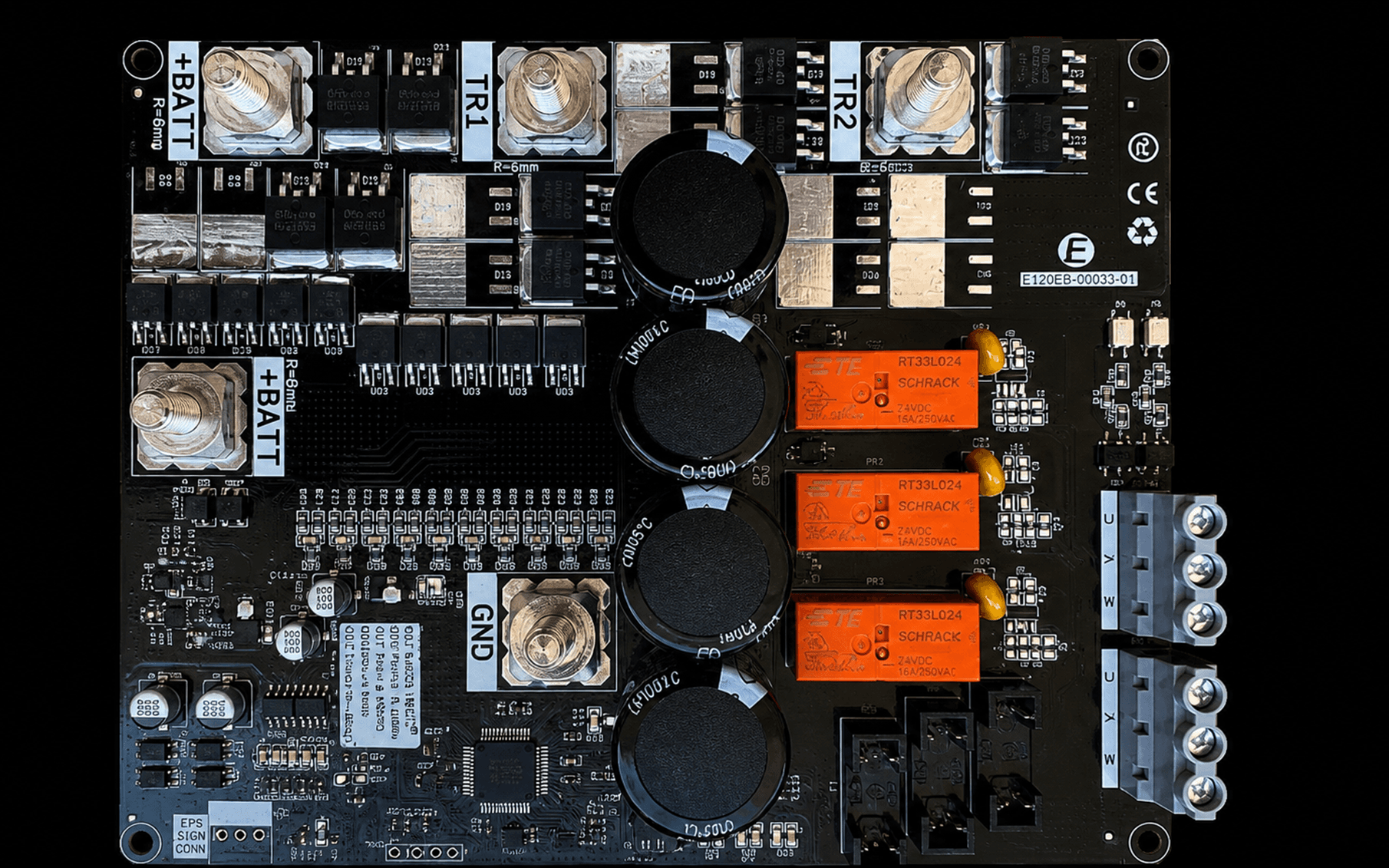 400A Automotive Power Distribution Unit Electronics Design
