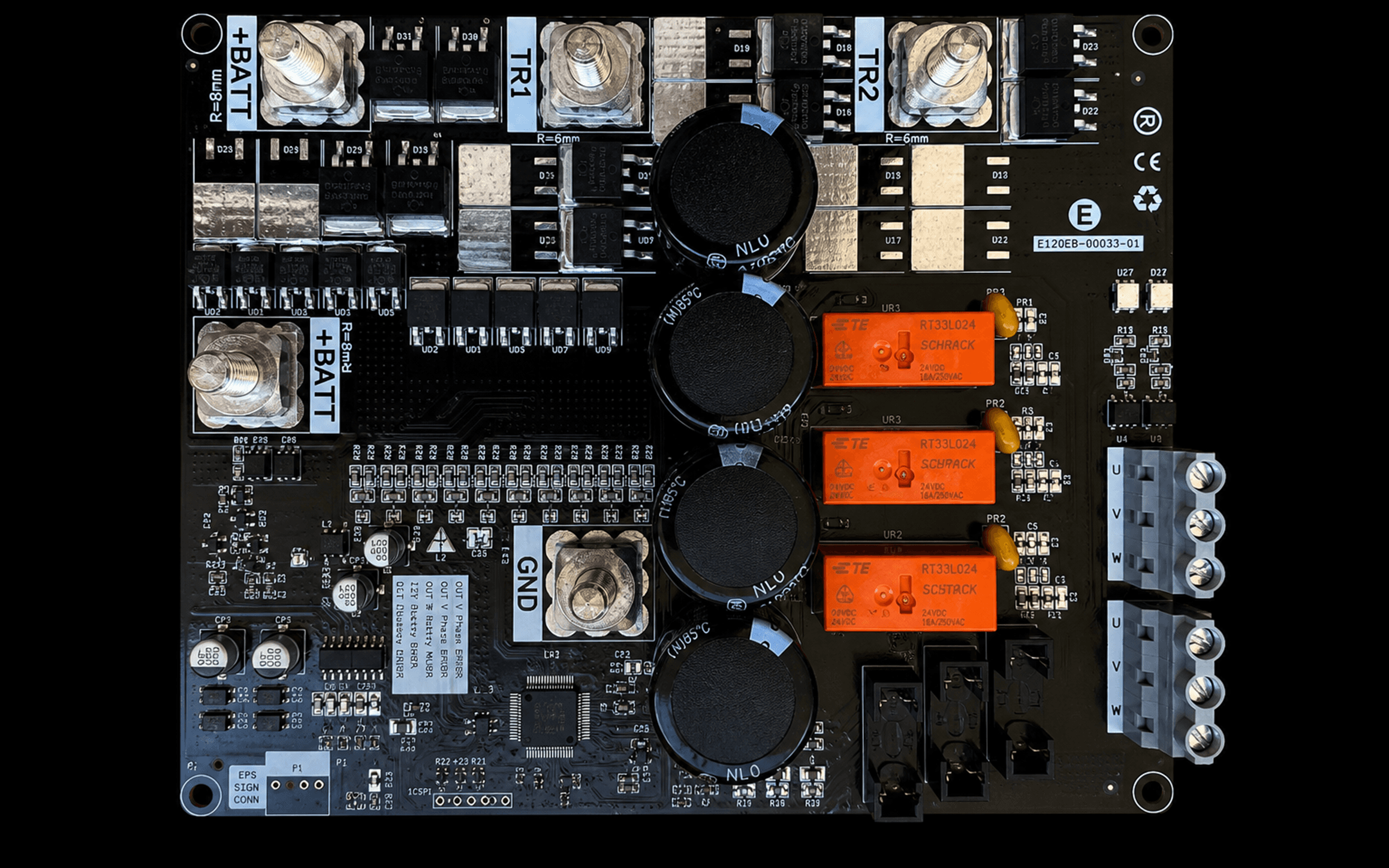 400A Automotive Power Distribution Unit Electronics Design